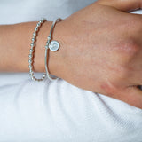 CHLOE BIRTH FLOWER BRACELET - STERLING SILVER