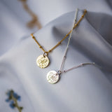 FORGET ME NOT NECKLACE - CHOICE OF CHAIN