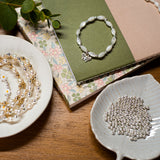 LITTLE BLOSSOMS RICE BEAD BRACELET