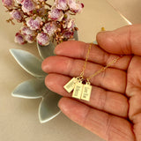 PERSONALISED NAME TAG NECKLACE