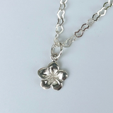 STERLING SILVER FLOWER CHARM