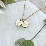 BIRTH FLOWER - KNOTTED CHAIN