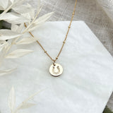 HAND STAMPED HORSE SHOE - PENDANT ONLY