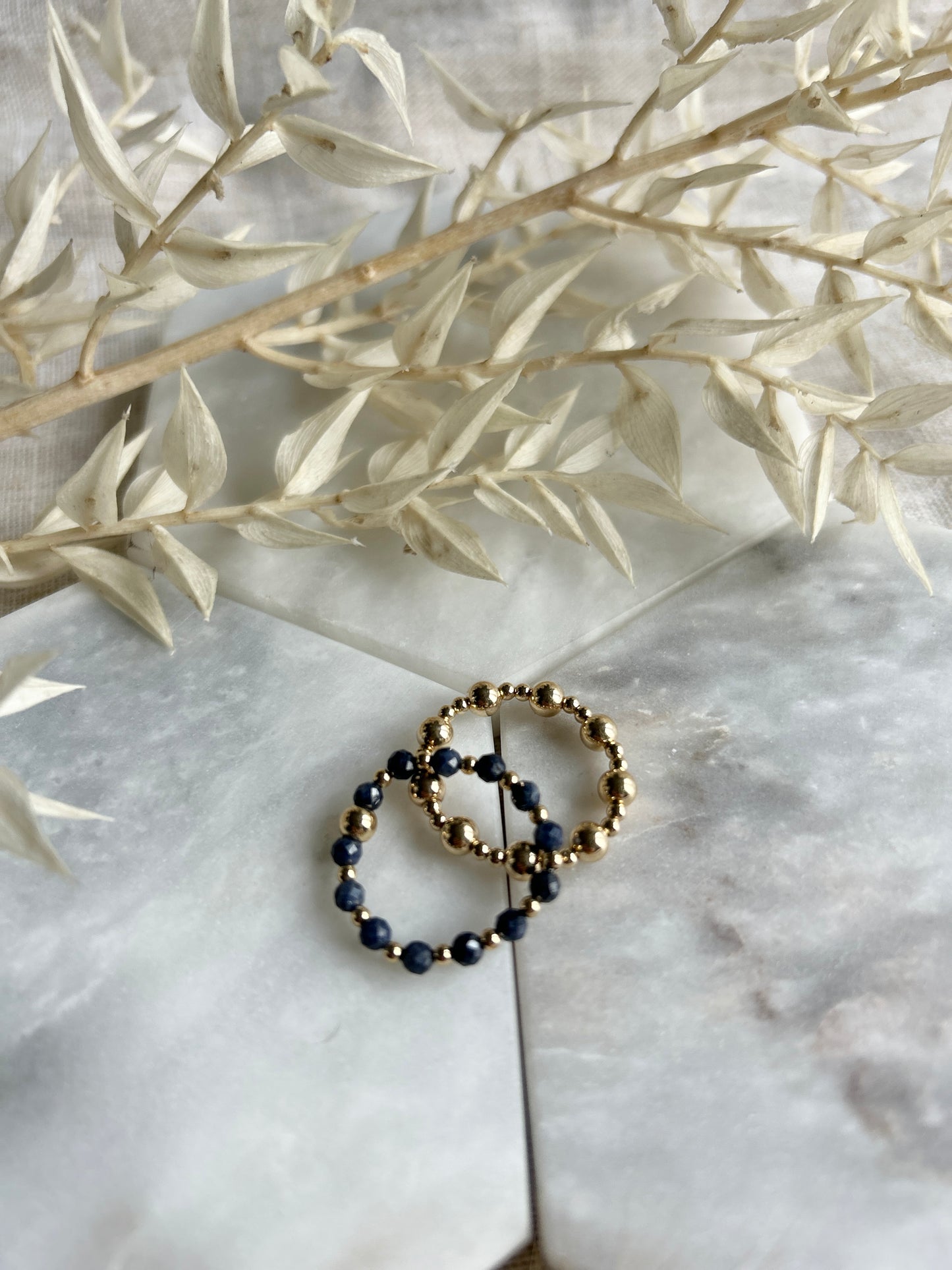 Birthstone Ring Duo Gift Set