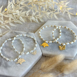 LITTLE BLOSSOMS RICE BEAD BRACELET