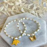 LITTLE BLOSSOMS RICE BEAD BRACELET