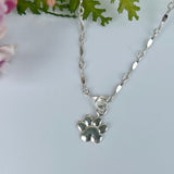 Paw print charm, paw print pendant