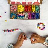 Rainbow & Flowers Colours Bracelet Making Kit