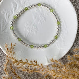 BIRTHSTONE BRACELET - STERLING SILVER