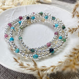 BIRTHSTONE BRACELET - STERLING SILVER