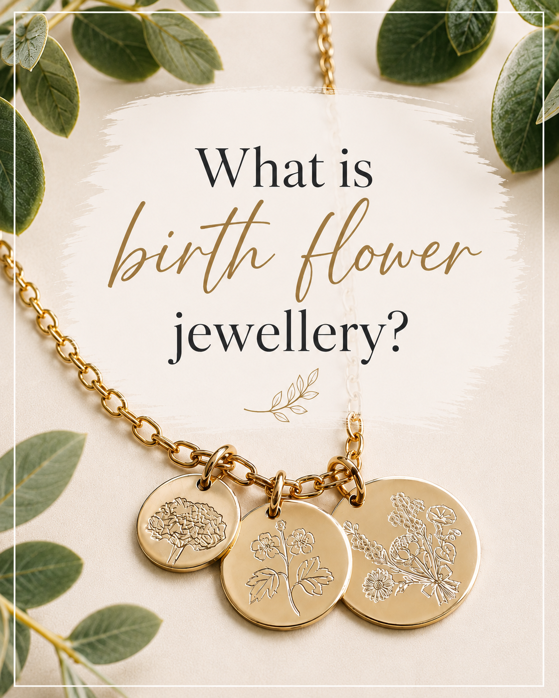 Birth Flower Jewellery 