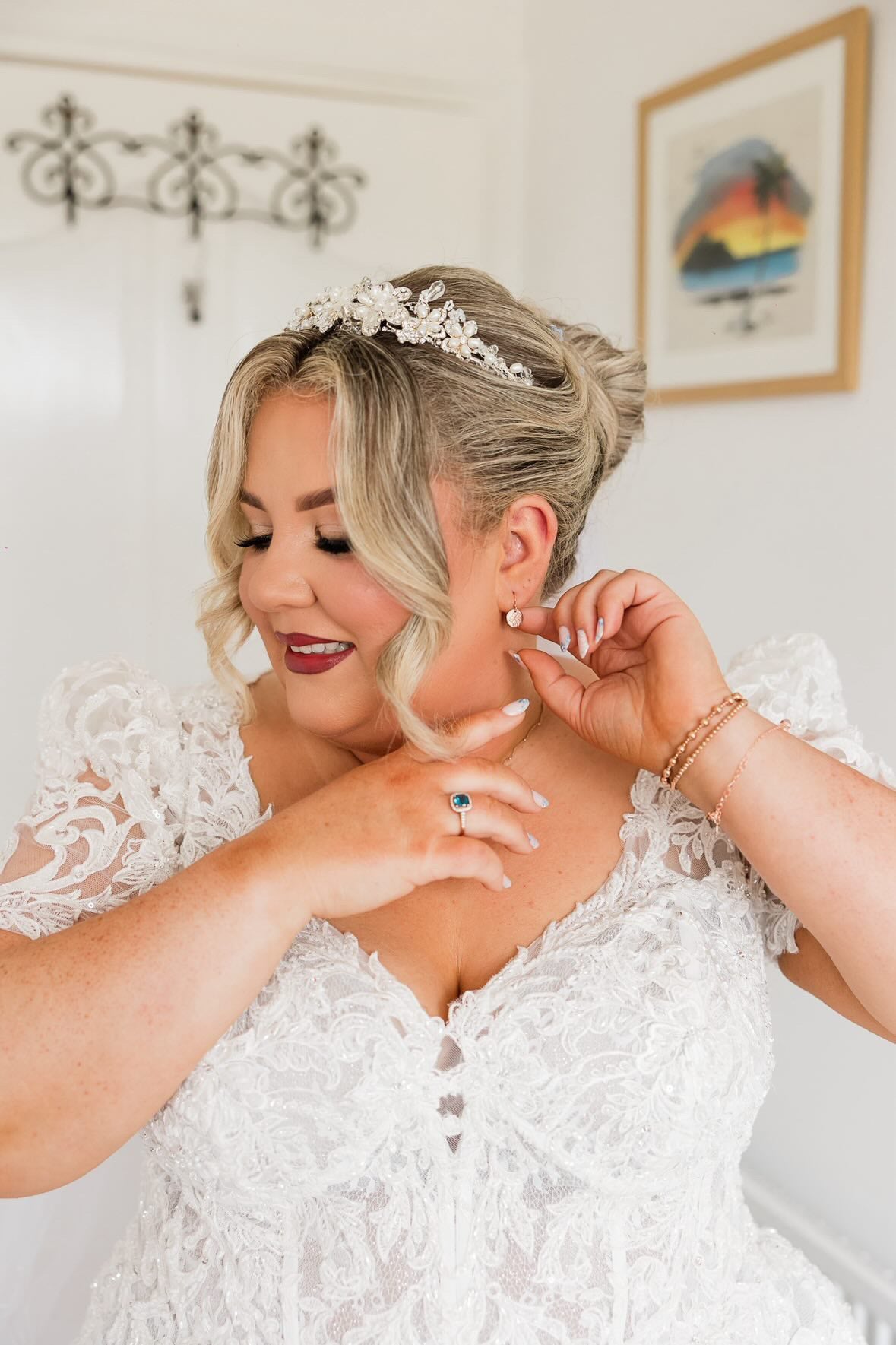A Bride’s Story: Forget Me Not Wedding Jewellery, Worn in Memory