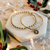 CHLOE BIRTH FLOWER BRACELET - GOLD FILLED