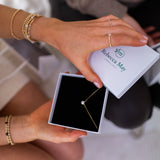 Birthstone Bezel Necklace