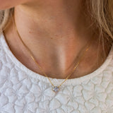 Birthstone Bezel Necklace