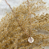 BIRTH FLOWER NECKLACE - ROSE GOLD FILLED