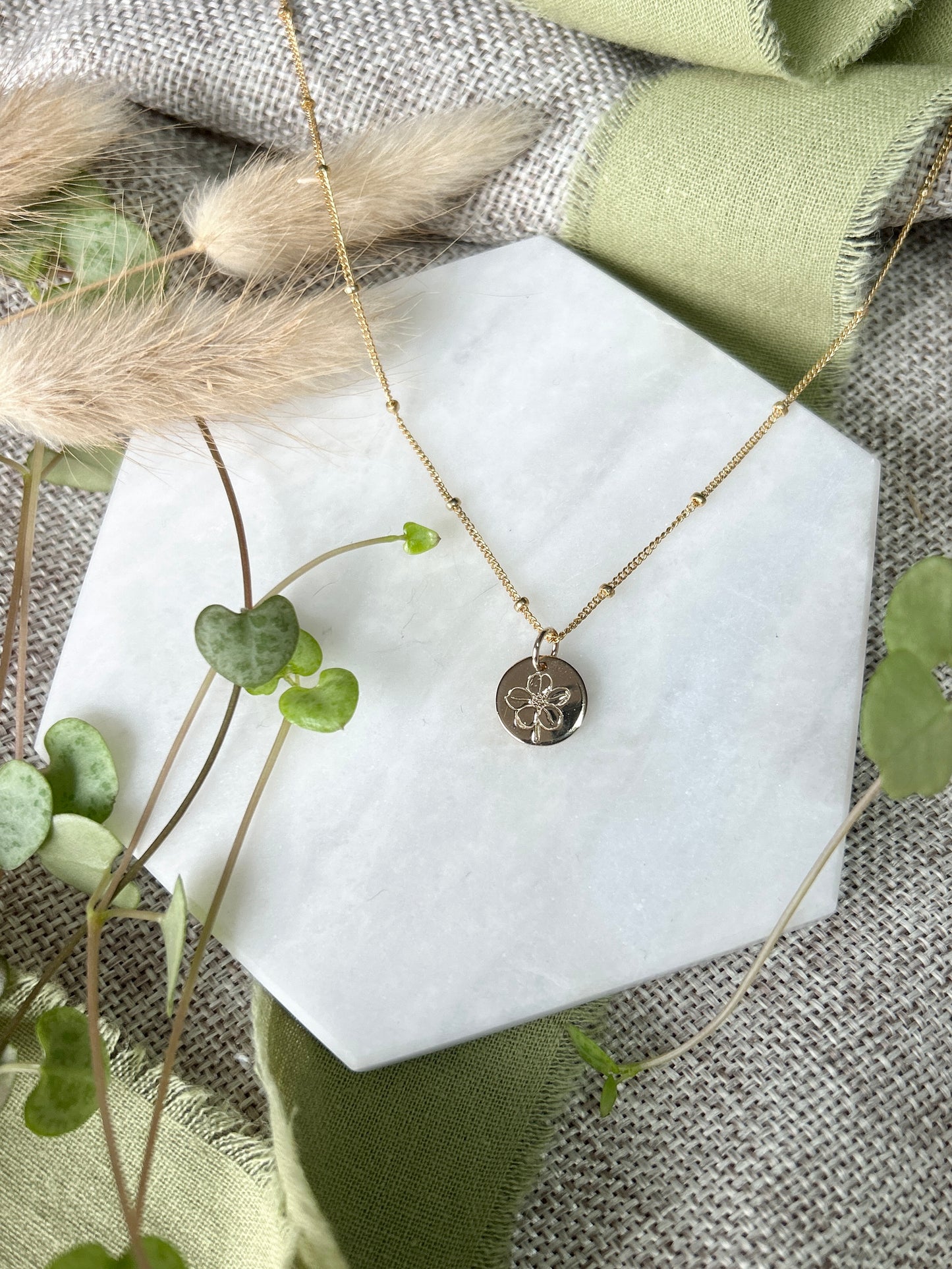 FORGET ME NOT NECKLACE