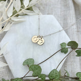 HAND STAMPED HORSE SHOE NECKLACE