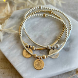 CHLOE BIRTH FLOWER - MIX METAL