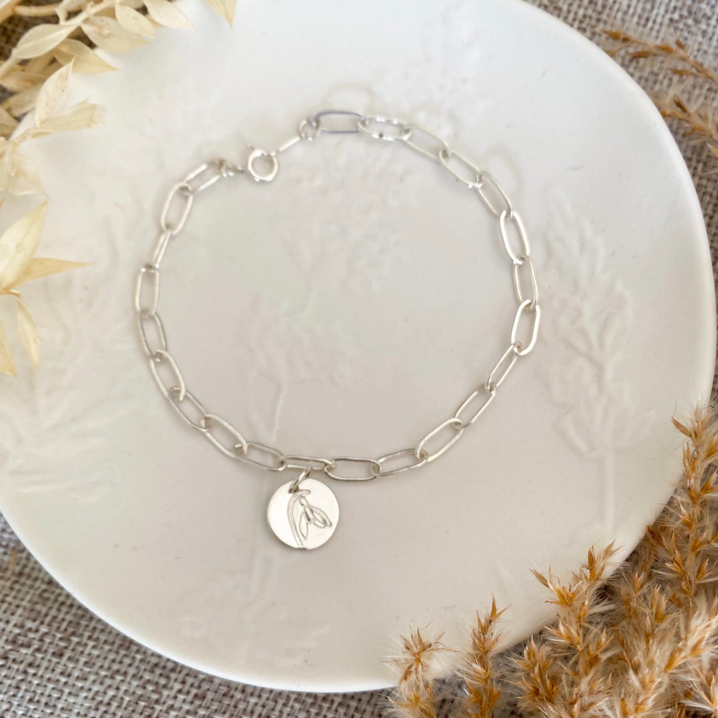 HAVEN CHAIN BIRTH FLOWER BRACELET