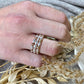 Mix Metal Stacking Ring