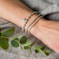 Jane - Sterling Silver 4mm Beaded Bracelet