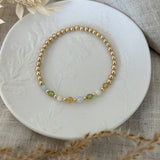 BIRTHSTONE BRACELET - GOLD FILLED