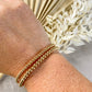 Jane Gold-Filled 3mm Beaded Bracelet