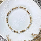 BIRTHSTONE BRACELET - GOLD FILLED