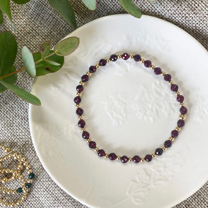 Gold-Filled Birthstone Row